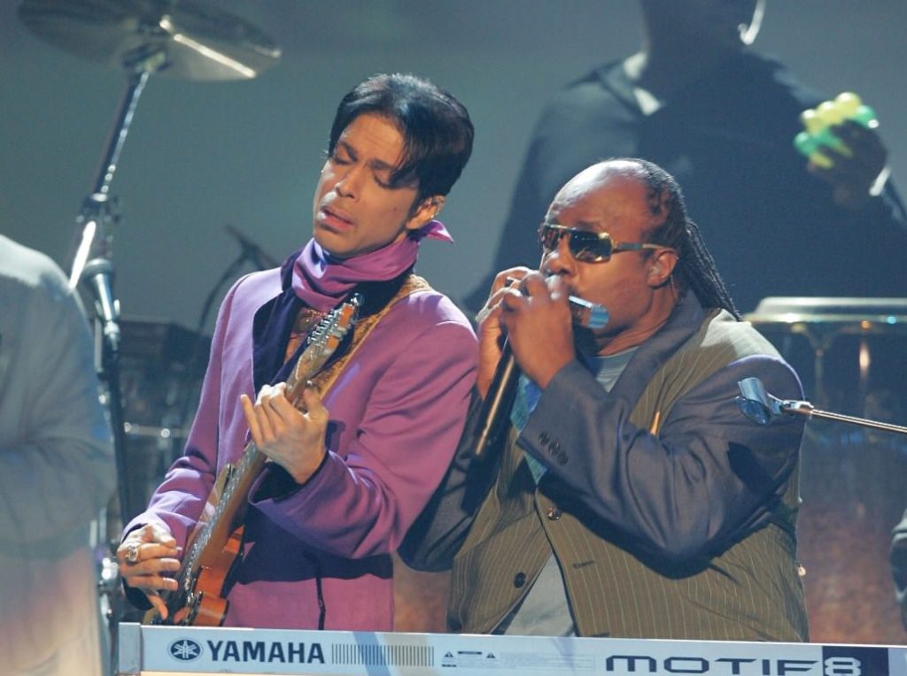 Prince Принс и Стиви Уандер Stevie Wonder JazzPeople